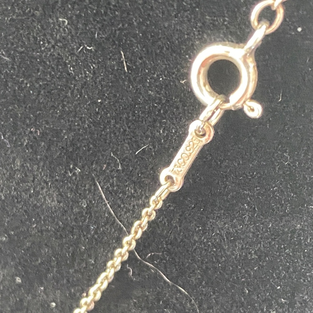 Tiffany & Co. Paloma Picasso Graffiti X Sterling Silver Pendant Necklace - Picture 4 of 6